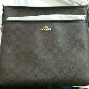 Authentic Coach SIG File bag